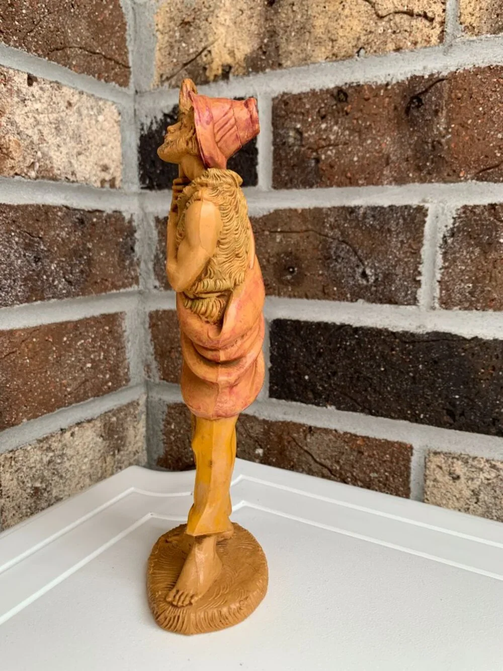 VTG Fontanini Depose Shepherd W/Staff No. 52855 Italy Hand Painted